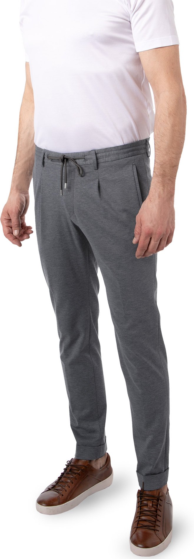 Thumbnail - BALDESSARINI Herren Hose grau meliert