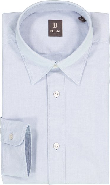 BOGGI MILANO Herren Hemden blau