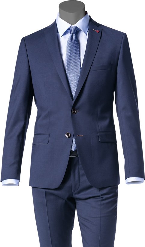 ROY ROBSON Herren Sakko blau Slim Fit