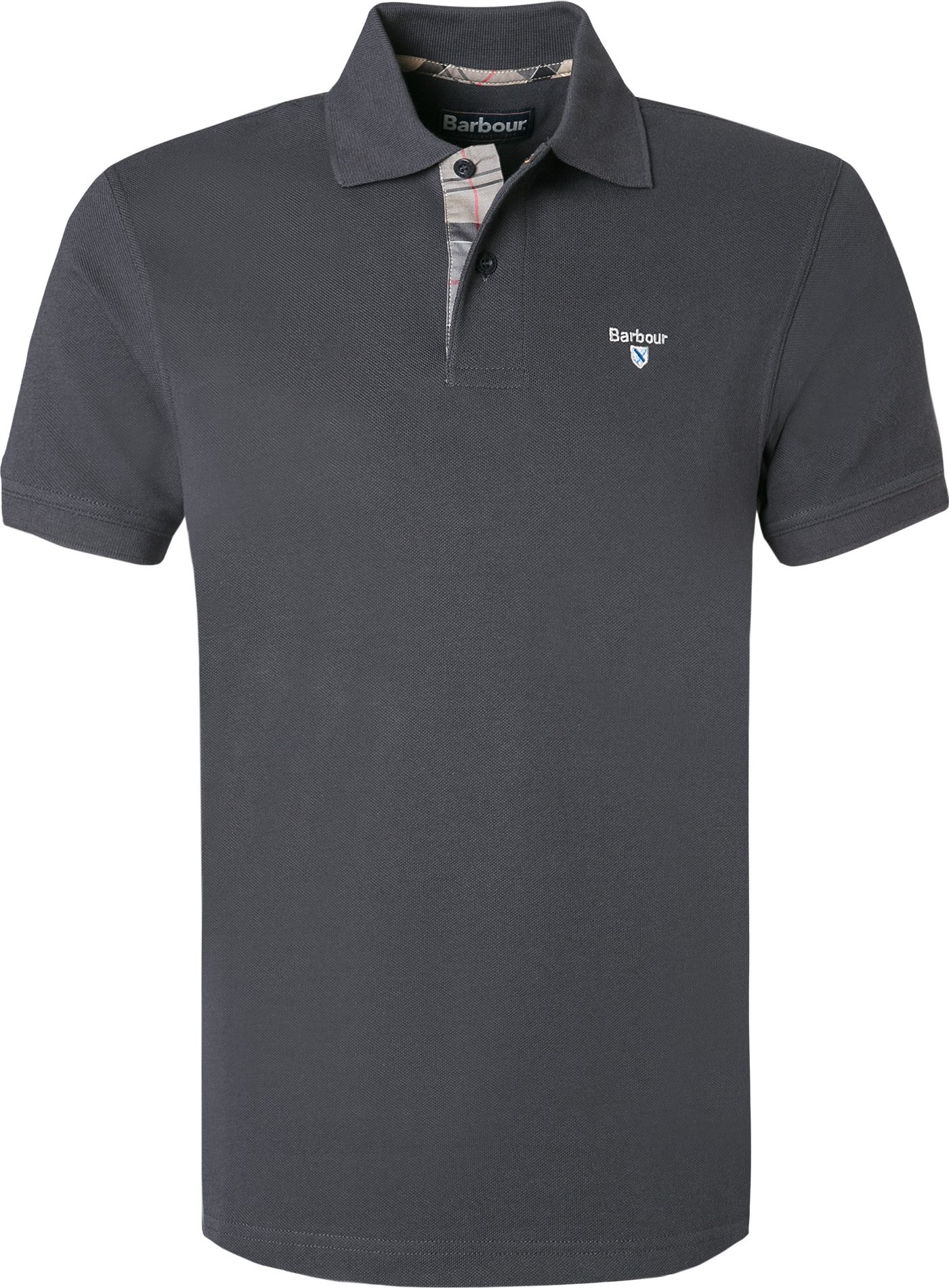 Barbour Herren Polo-Shirts grau