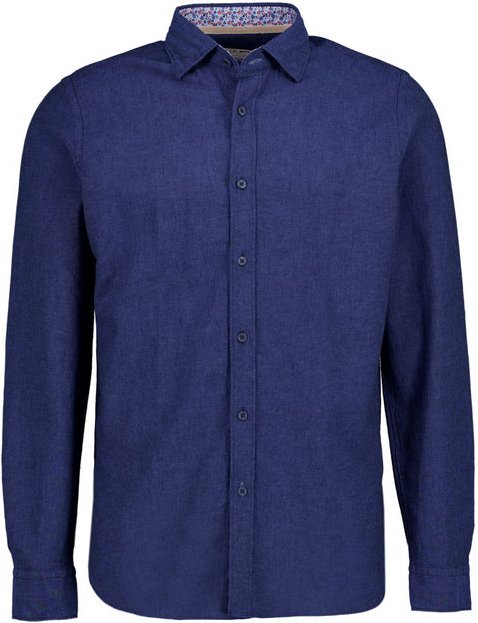FIL NOIR Herren Hemd blau