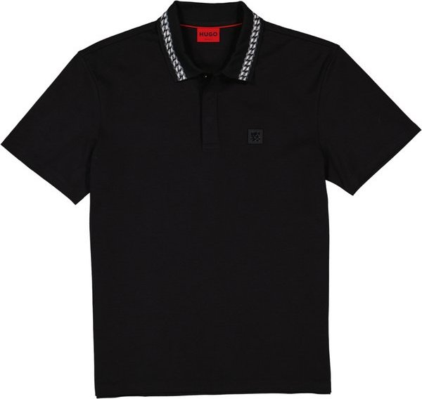 HUGO Herren Polo-Shirt schwarz