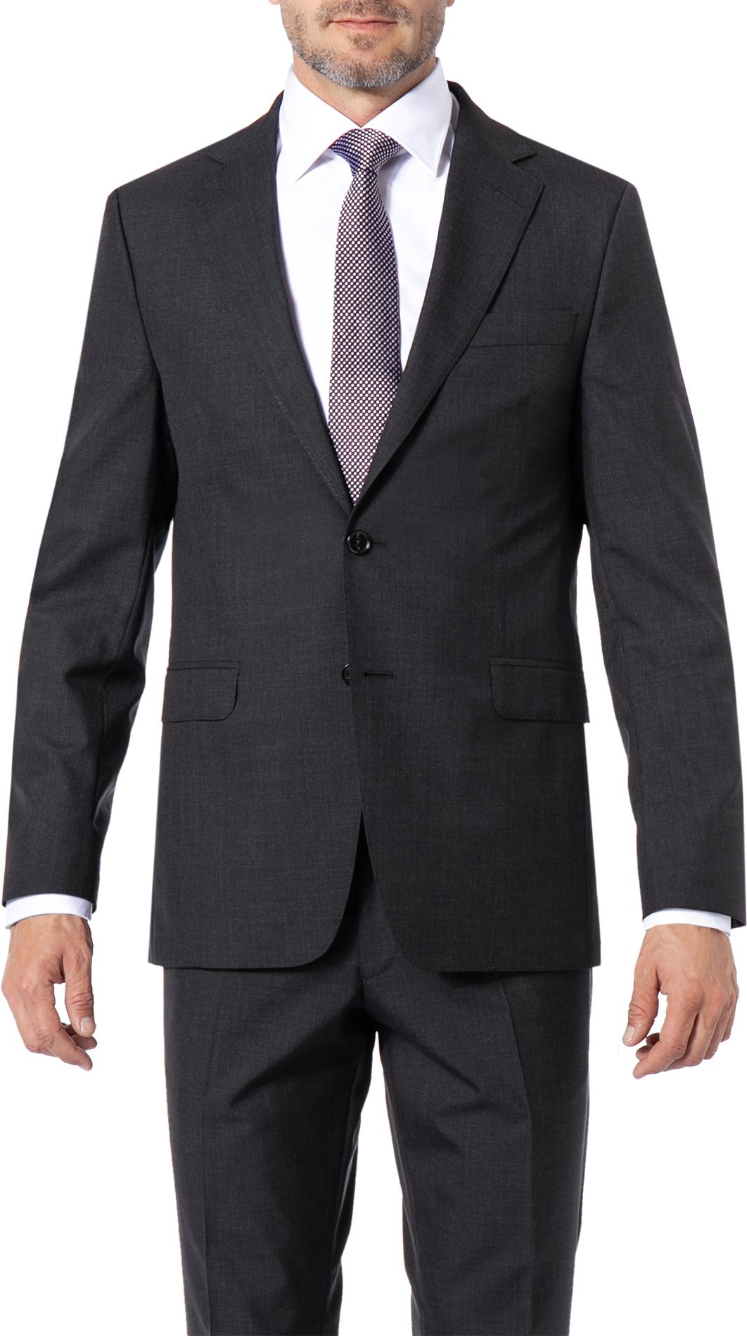 OSCAR JACOBSON Herren Sakko grau meliert