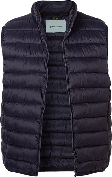 Thumbnail - Pierre Cardin Herren Steppweste blau unifarben