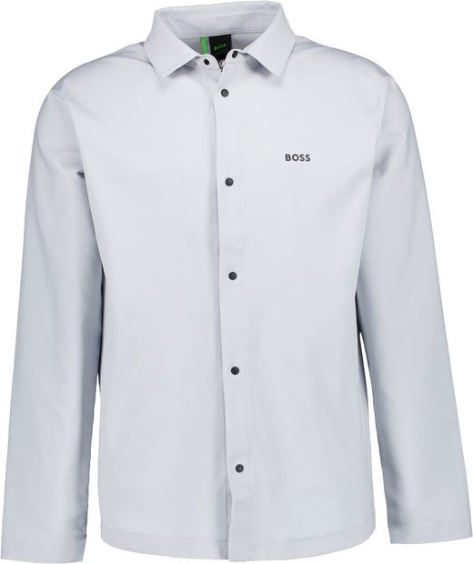 BOSS Green Herren Hemd grau