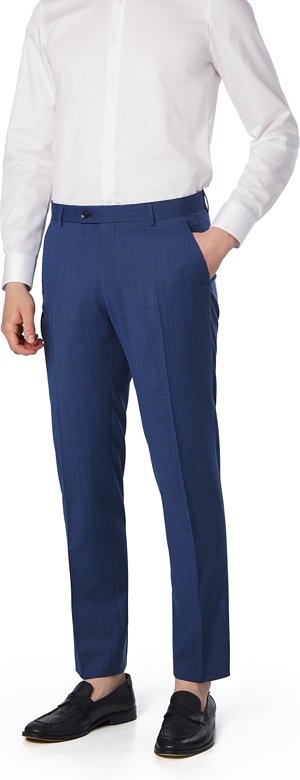 bugatti Herren Hose blau meliert