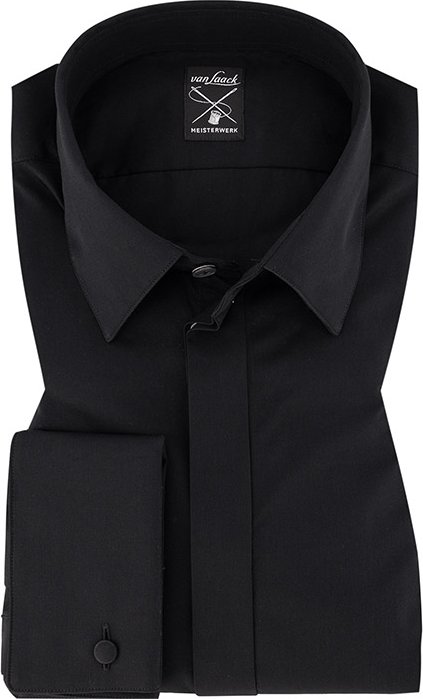 van Laack Herren Hemd schwarz