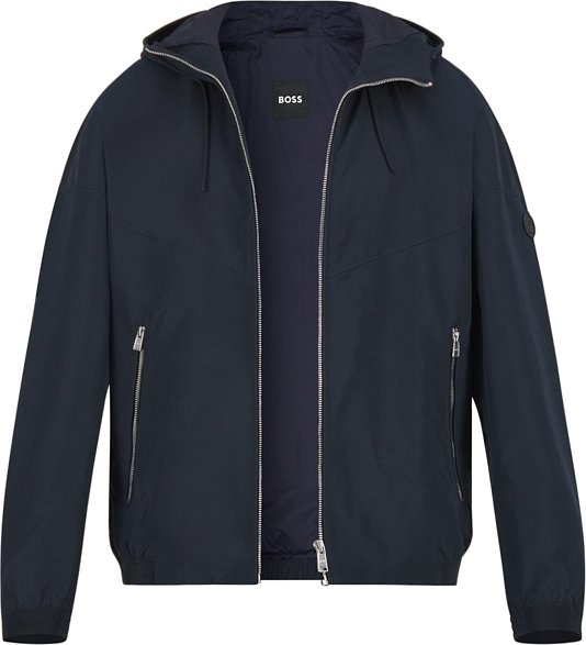 Thumbnail - BOSS Black Herren Jacke blau unifarben