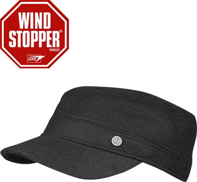 bugatti Herren Mützen/Caps/Hüte schwarz Windstopper