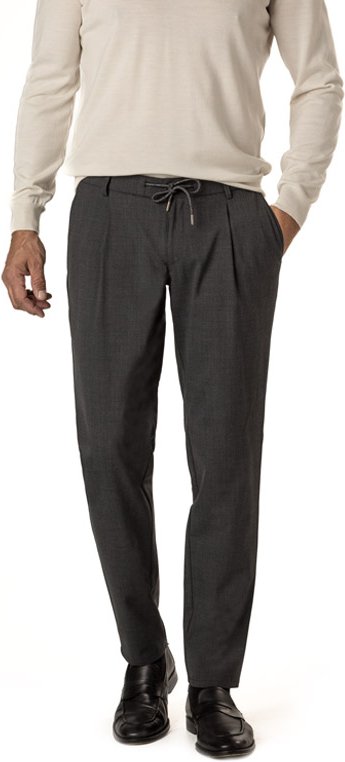 HILTL Herren Hosen grau Slim Fit