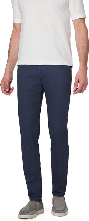 Thumbnail - bugatti Herren Hose blau meliert