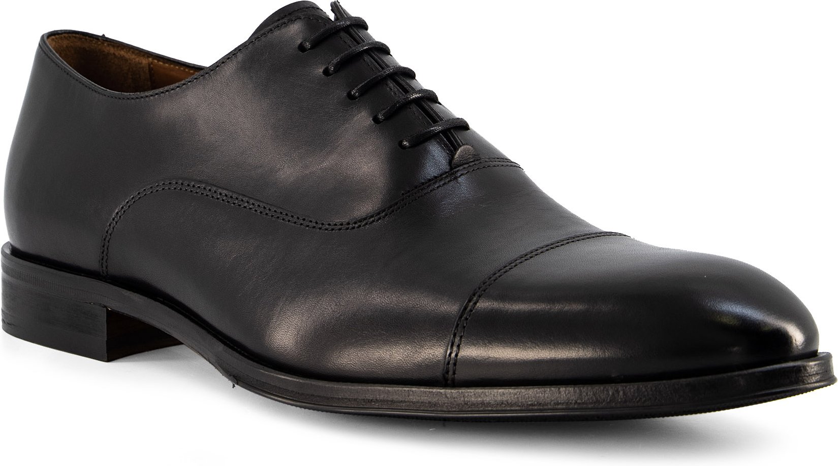 LOTTUSSE Herren Schuhe schwarz Glattleder