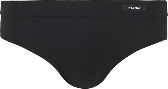 Calvin Klein Herren Badeslip schwarz unifarben