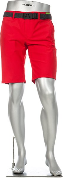 Thumbnail - Alberto Golf Herren Golfshorts rot