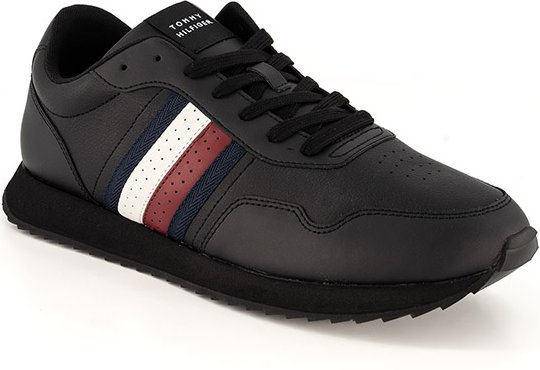 Thumbnail - Tommy Hilfiger Herren Sneaker schwarz Glattleder