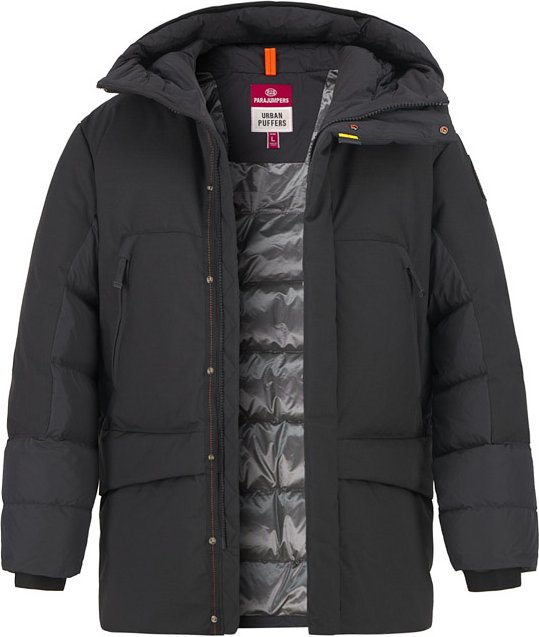 PARAJUMPERS Herren Daunenjacke schwarz unifarben