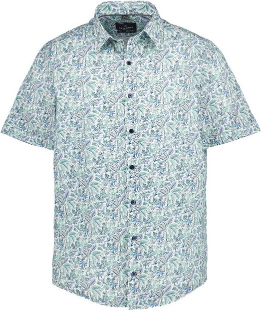 CasaModa Herren Hemden grün geblümt