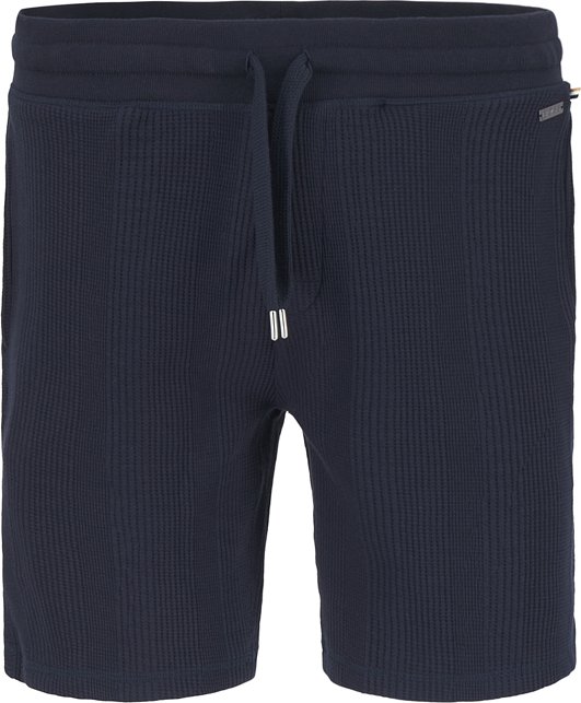 BOSS Black Herren Shorts blau Baumwolle & Mix unifarben