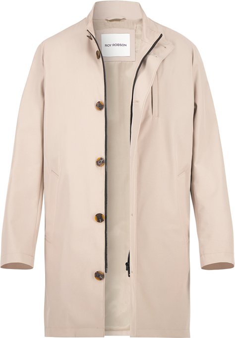 ROY ROBSON Herren Mäntel beige unifarben