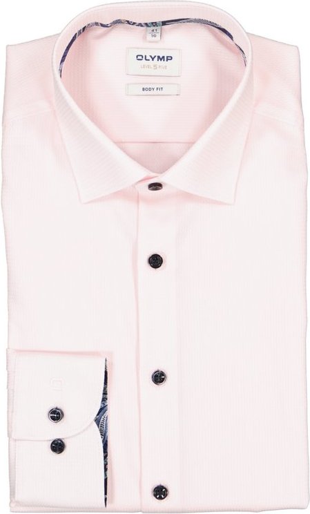 OLYMP Herren Hemd rosa