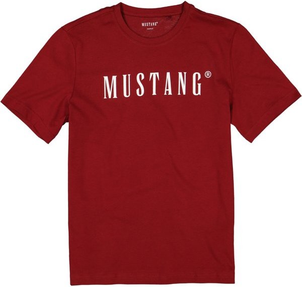 MUSTANG Herren T-Shirt rot