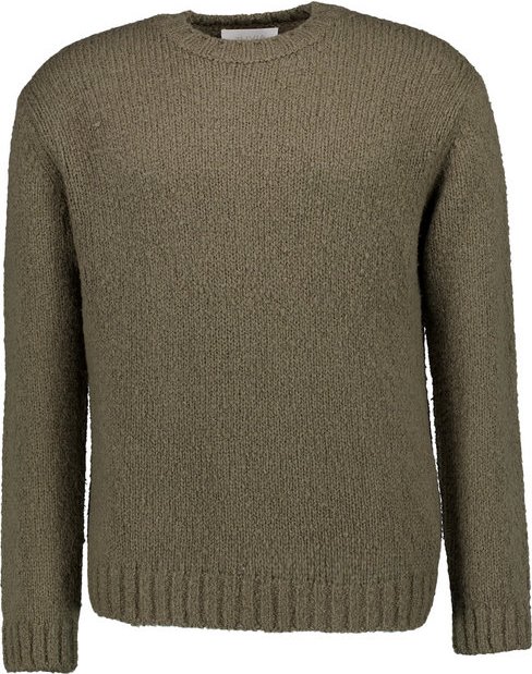 JUVIA Herren Pullover grün unifarben