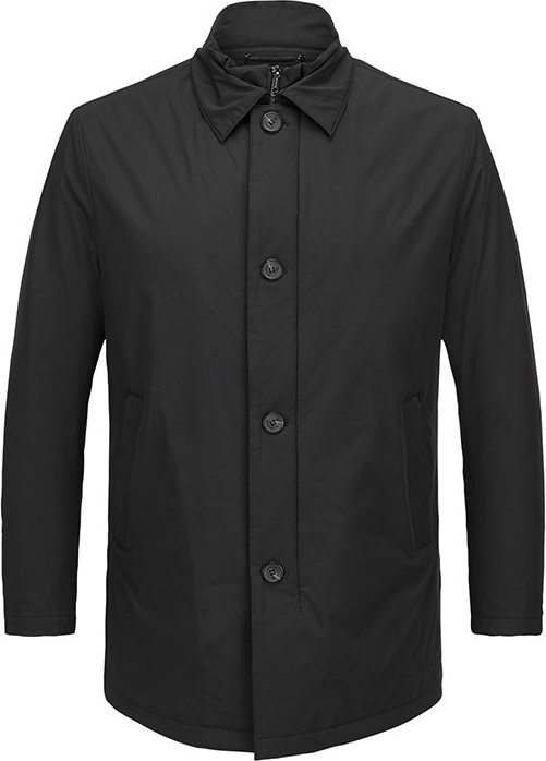 Thumbnail - MILESTONE Herren Jacke schwarz unifarben