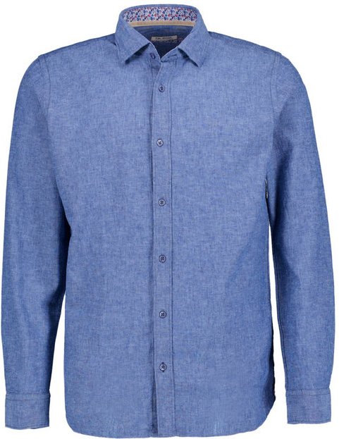 FIL NOIR Herren Hemd blau