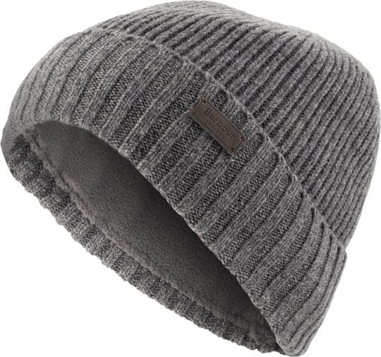 Barbour Herren Mützen/Caps/Hüte grau Woll-Stoff meliert