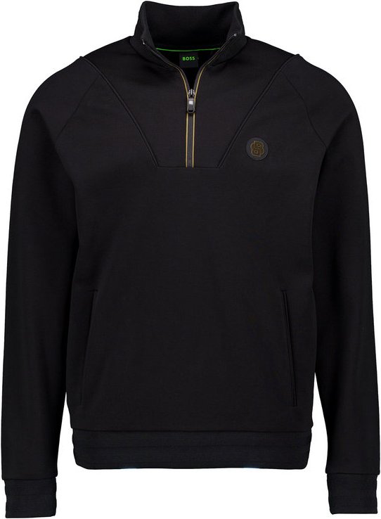 BOSS Green Herren Sweatshirt rot unifarben