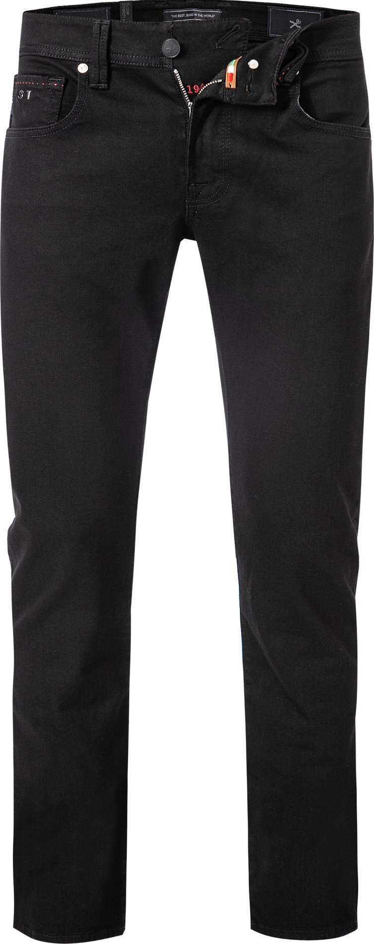 tramarossa Herren Jeans schwarz