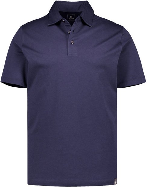 BOGGI MILANO Herren Polo-Shirt blau