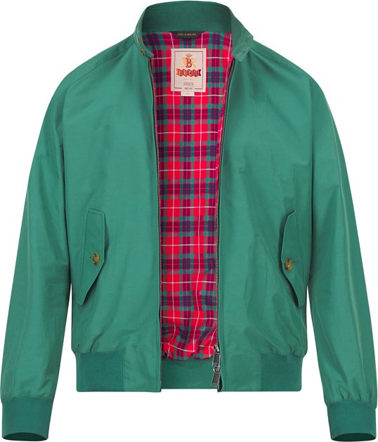 Baracuta Herren Jacken grün unifarben