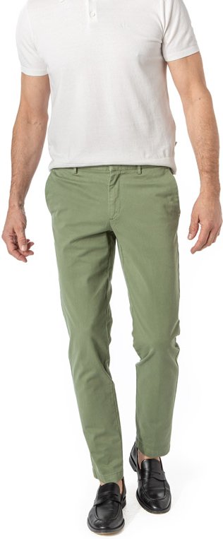Thumbnail - BOSS Black Herren Hose grün Slim Fit