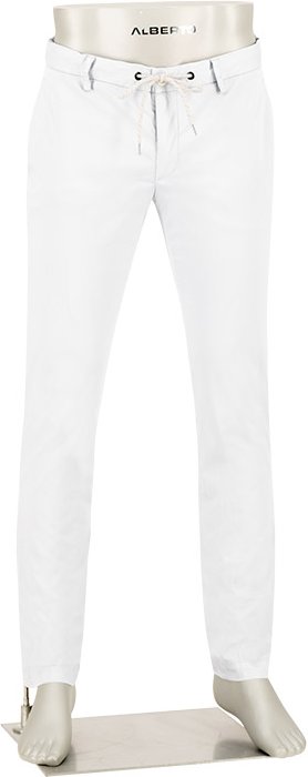 Alberto Herren Hosen blau Slim Fit