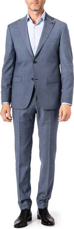 ROY ROBSON Herren Anzug blau meliert