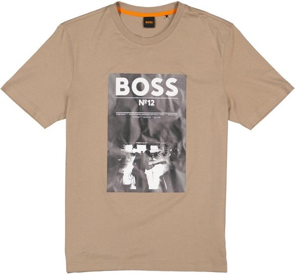 BOSS Orange Herren T-Shirt braun