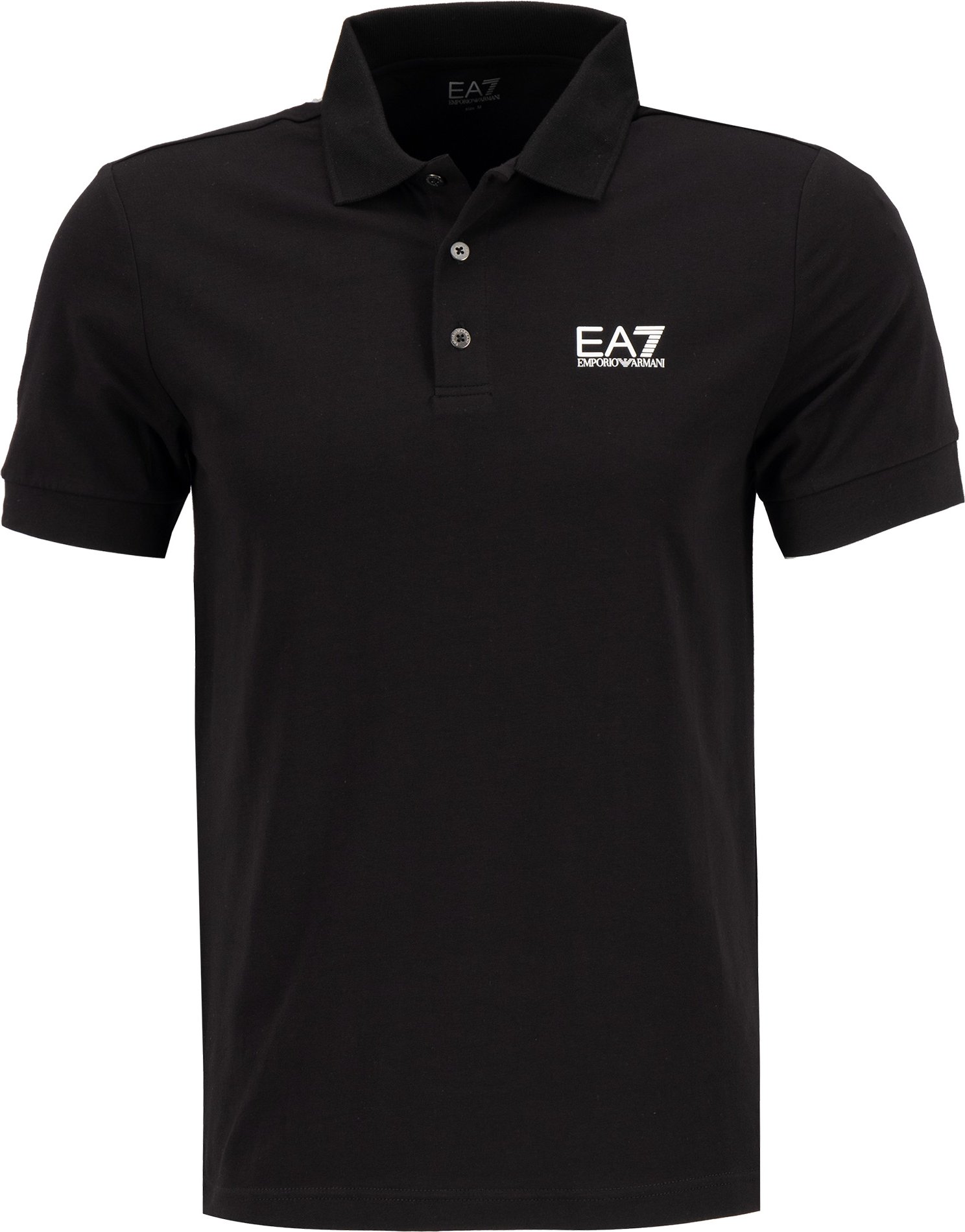 EA7 Herren Polo-Shirt schwarz