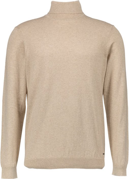 Thumbnail - RAGMAN Herren Rollkragenpullover beige unifarben