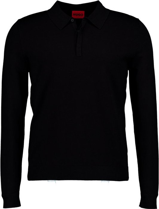Thumbnail - HUGO Herren Pullover schwarz unifarben