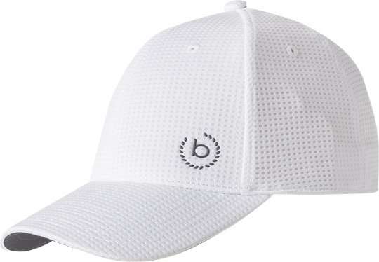 bugatti Herren Cap weiß Mikrofaser