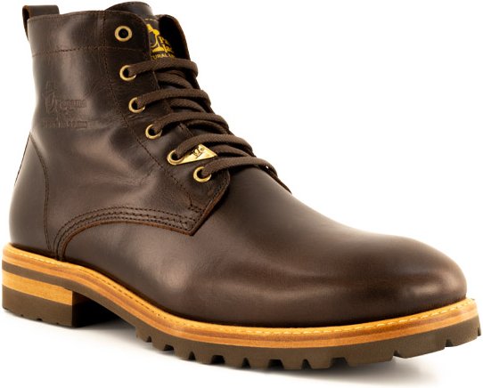 Panama Jack Herren Schnürboots braun Glattleder