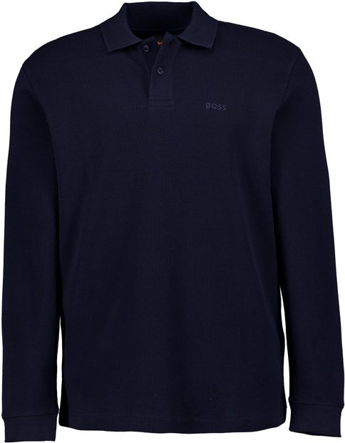 Thumbnail - BOSS Orange Herren Polo-Shirt blau