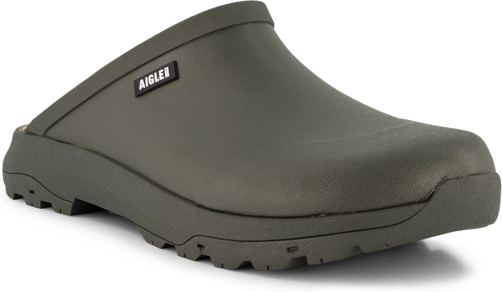 Thumbnail - Aigle Herren Clog grün Gummi