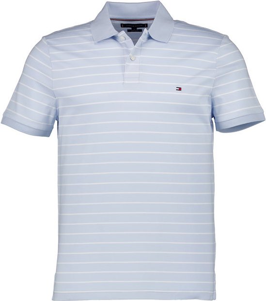 Tommy Hilfiger Herren Polo-Shirt blau gestreift