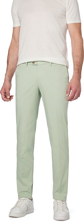 HILTL Herren Hose grün Slim Fit