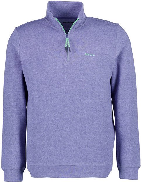 Thumbnail - N.Z.A. Herren Pullover blau unifarben