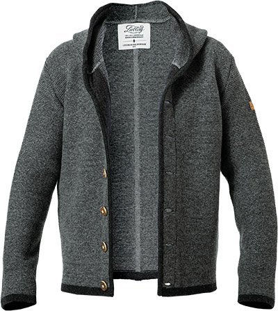 Liebling Herren Jacken grau unifarben
