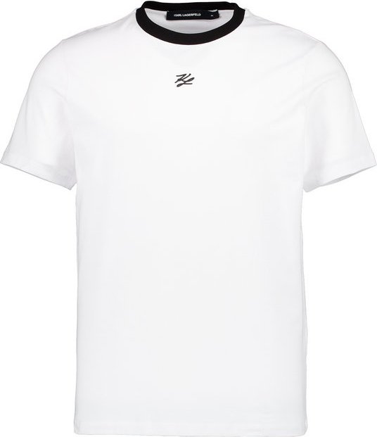 KARL LAGERFELD Herren T-Shirt weiß