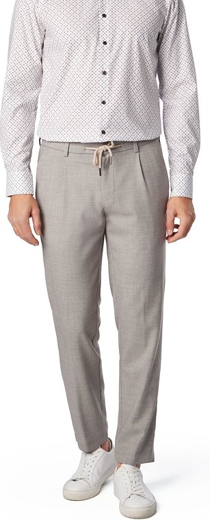 bugatti Herren Hosen braun meliert